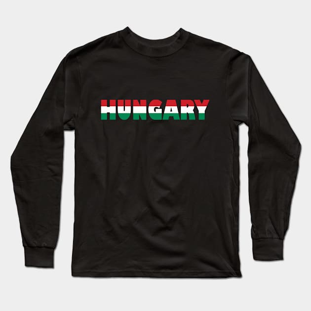 Hungary Long Sleeve T-Shirt by phneep